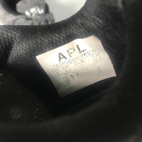 APL Women's Techloom Pro Charcoal Gray Athleisure Sneakers Lace Up Sz 7 - Picture 5 of 11